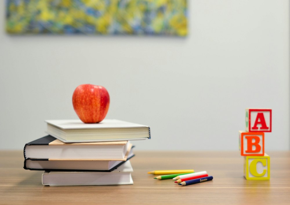 Student studying at a desk